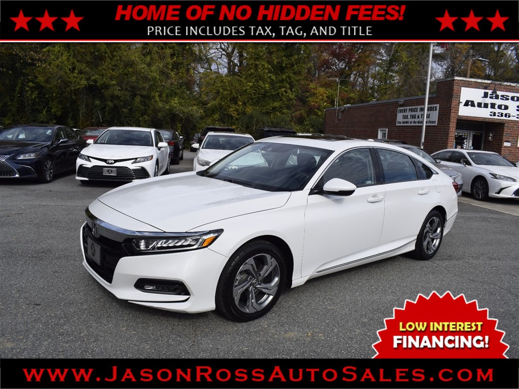 2018 Honda Accord EX-L 2.0T w/ Honda Sensing for sale by dealer
