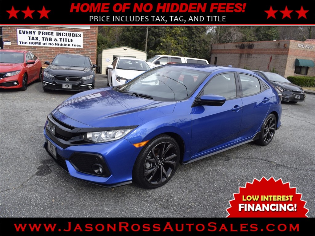 2018 Honda Civic Sport Hatchback for sale by dealer