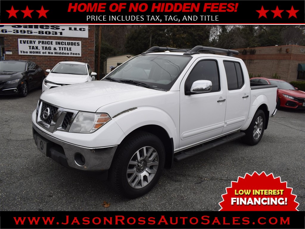 2012 Nissan Frontier SL Crew Cab 4WD for sale by dealer