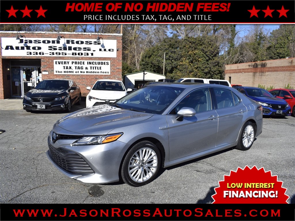 2020 Toyota Camry Hybrid XLE w/ Toyota Safety Sense for sale by dealer