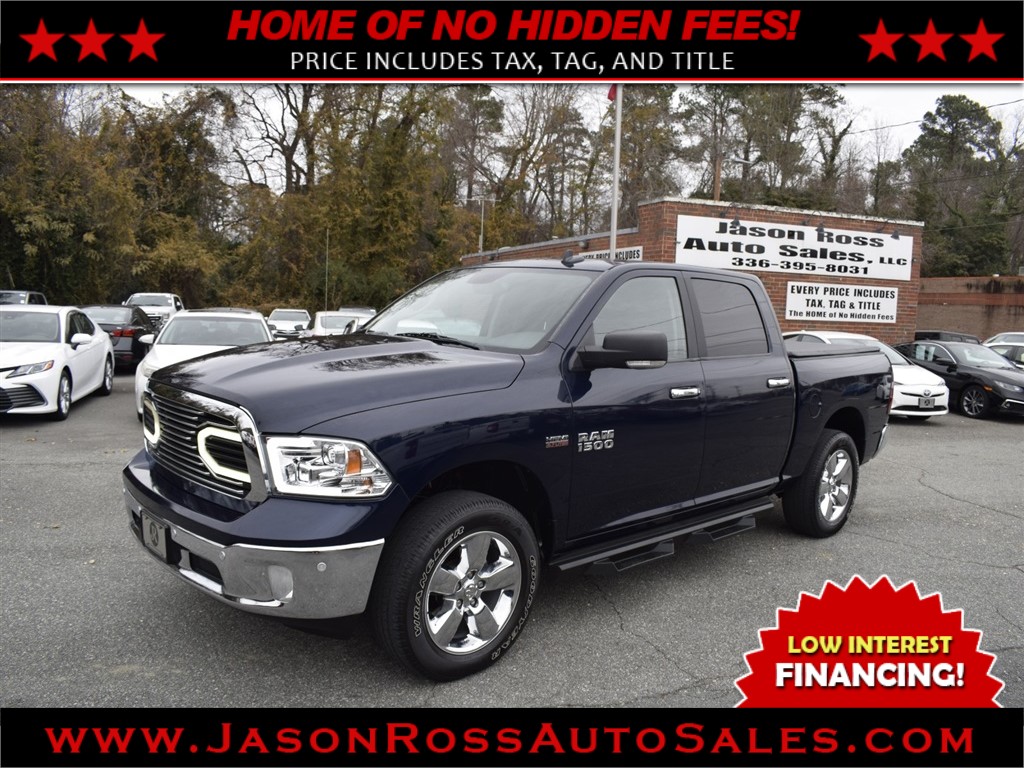 2018 RAM 1500 Big Horn SLT Crew Cab 4WD for sale by dealer