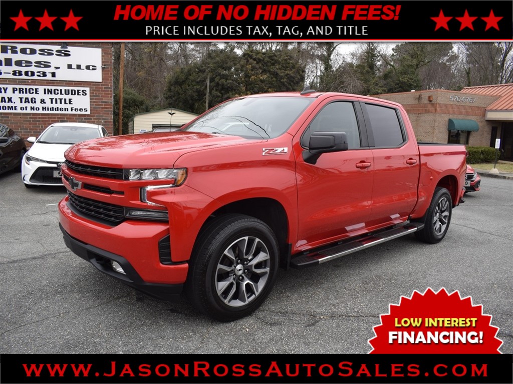 2021 Chevrolet Silverado 1500 RST Crew Cab 4WD for sale by dealer