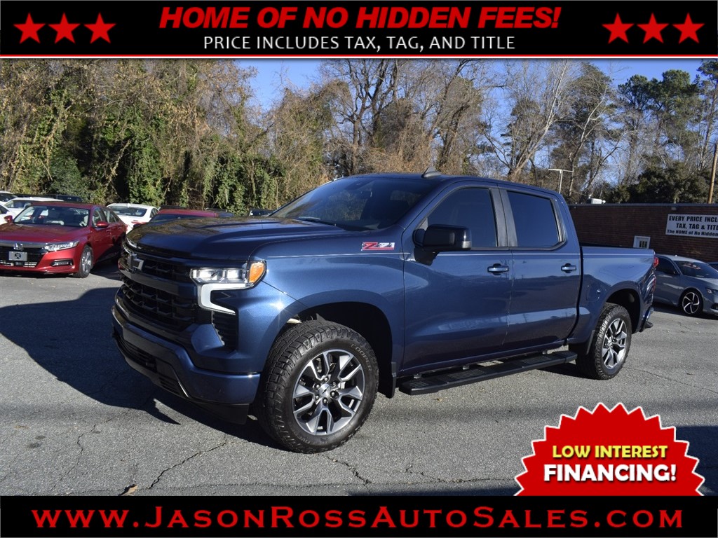 2022 Chevrolet Silverado 1500 RST Crew Cab 4WD for sale by dealer