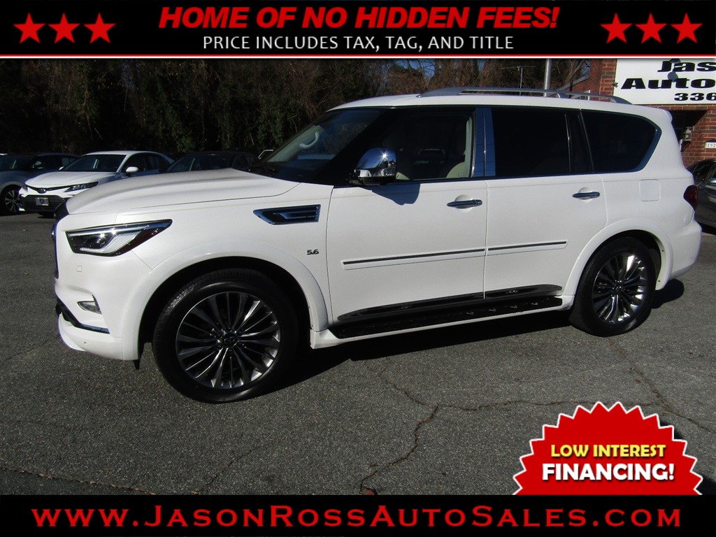 2018 Infiniti QX80 4WD w/ Deluxe Technology Package for sale by dealer