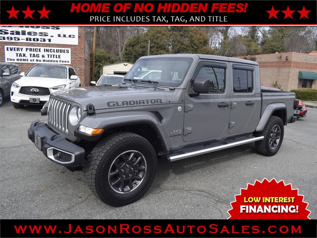 2021 Jeep Gladiator Overland 4x4 for sale by dealer