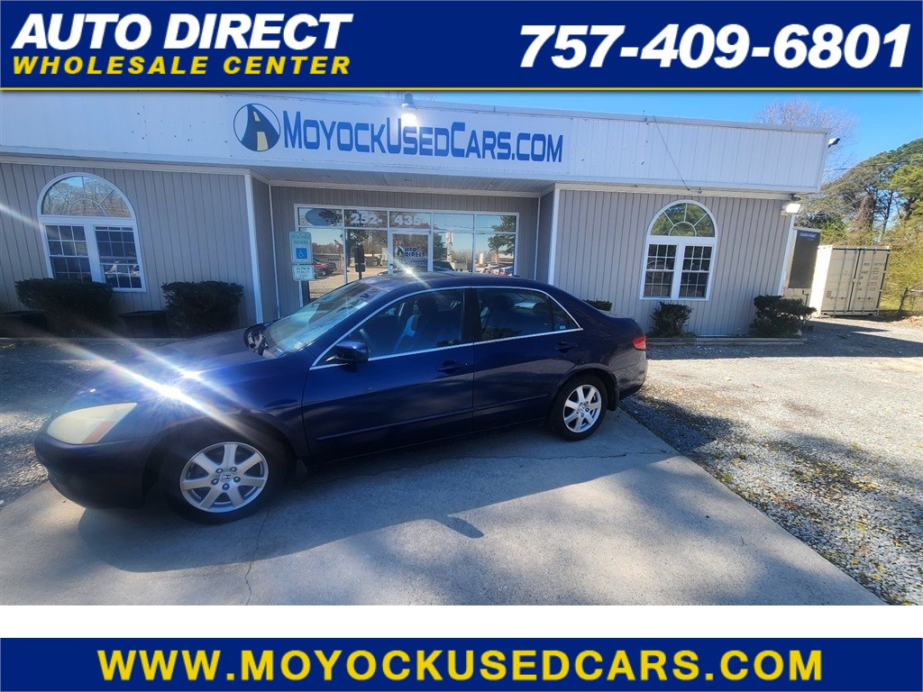 2005 Honda Accord EX V-6 Sedan AT with XM Radio for sale by dealer